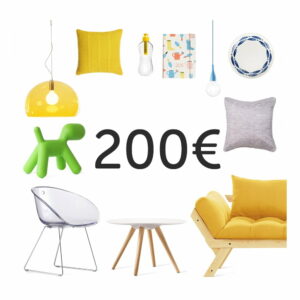 Elektronický darčekový poukaz na 200 € Bonami