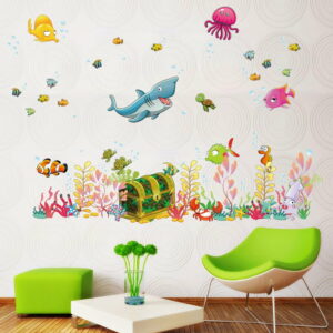 Samolepka Ambiance Smiling Shark Ambiance