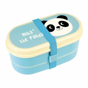 Modrý obedový bento box Rex London Miko The Panda Rex London