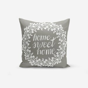 Obliečka na vankúš s prímesou bavlny Minimalist Cushion Covers Sweet Home