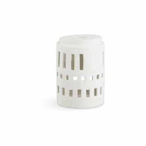 Biely keramický svietnik Kähler Design Urbania Lighthouse Little Tower Kähler Design