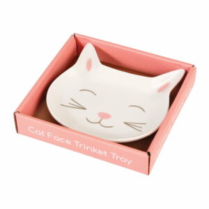 Ozdobný porcelánový tanierik Rex London Cat Face Rex London