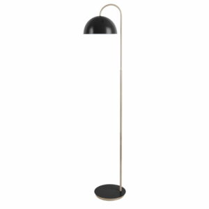 Stojaca lampa v matnečiernej farbe Leitmotiv Decova Leitmotiv