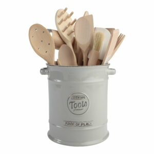 Sivá keramická dóza na kuchynské náradie T&G Woodware Pride of Place T&G Woodware