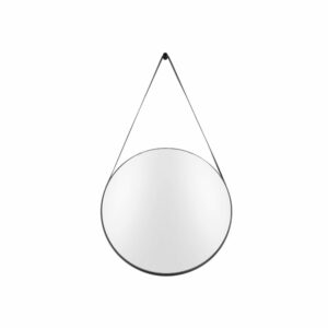 Nástenné zrkladlo s rámom v červenej farbe PT LIVING Balanced