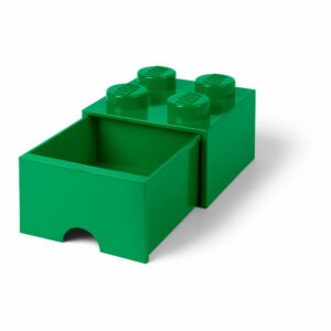 Zelený úložný box so zásuvkou LEGO® LEGO®