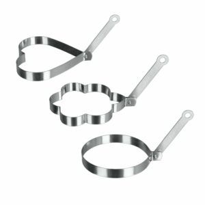 Sada 3 vykrajovadiel z antikoro ocele na lievance a vajíčka Metaltex Metaltex