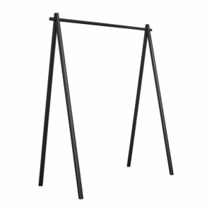 Čierny vešiak z borovicového dreva Karup Design Hongi Black Karup Design
