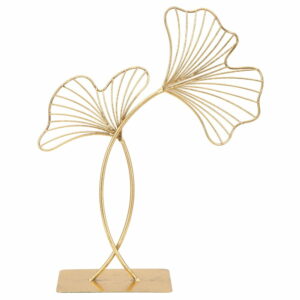 Dekorácia v zlatej farbe Mauro Ferretti Leaf Glam