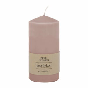 Púdrovoružová sviečka Baltic Candles Eco Top