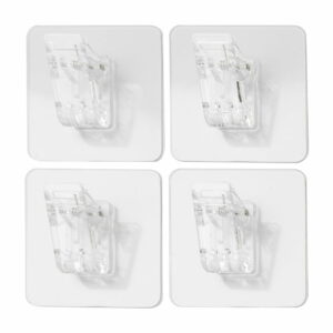 Sada 4 nástenných samodržiacich pripináčikov Compactor Magic Clips Compactor