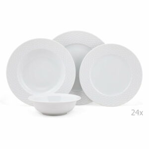 24-dielna sada porcelánového riadu Kutahya Guhlo Kütahya Porselen