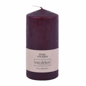Vínovočervená sviečka Baltic Candles Eco Top