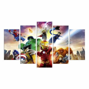 5-dielny obraz Marvel Taffy