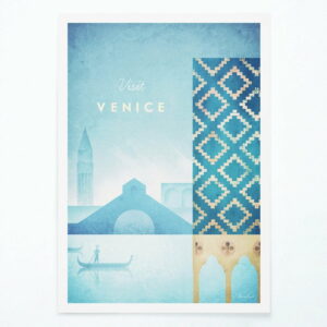 Plagát Travelposter Venice