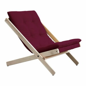 Skladacie kreslo Karup Design Boogie Raw/Bordeaux Karup Design