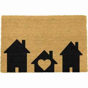 Rohožka z prírodného kokosového vlákna Artsy Doormats Home is Where