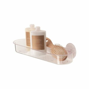 Nástenná polička s prísavkou InterDesign Suction iDesign