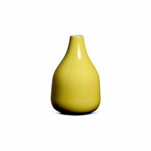 Žltá kameninová váza Kähler Design Botanica
