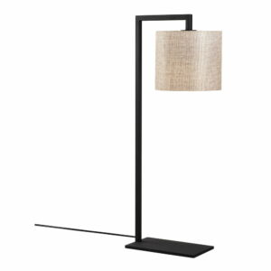 Čierno-béžová stolná lampa Opviq lights Profil Opviq lights