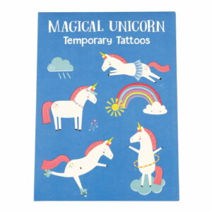 Sada 2 listov dočasného tetovania Rex London Magical Unicorn Rex London