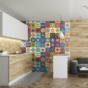 Sada 60 samolepiek Ambiance Azulejos Ambiance