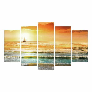 Viacdielny nástenný obraz Sunset Fascination