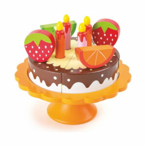 Drevená narodeninová torta na hranie Legler Legler