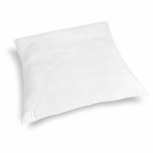 Biely prešívaný vankúš z mikrovlákna DecoKing Inez