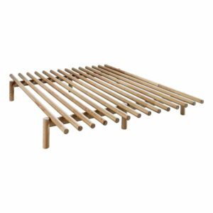 Rám postele z borovicového dreva Karup Design Pace Natural