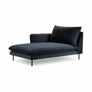 Tmavomodrá zamatová leňoška Cosmopolitan Design Vienna