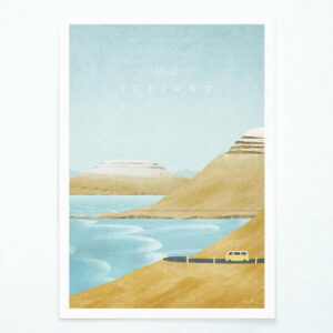 Plagát Travelposter Iceland