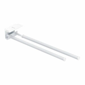 Nástenný teleskopický držiak na uteráky Wenko Basic Slide Bar Duo Wenko