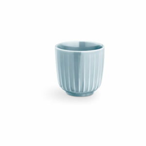 Svetlomodrý porcelánový hrnček na espresso Kähler Design Hammershoi