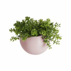 Svetloružový nástenný keramický kvetináč PT LIVING Globe PT LIVING