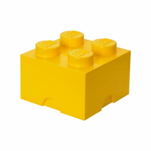 Žltý úložný box štvorec LEGO® LEGO®