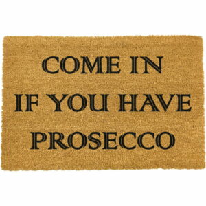 Rohožka z prírodného kokosového vlákna Artsy Doormats Prosecco
