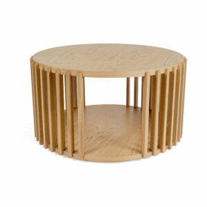 Odkladací stolík z dubového dreva Woodman Drum