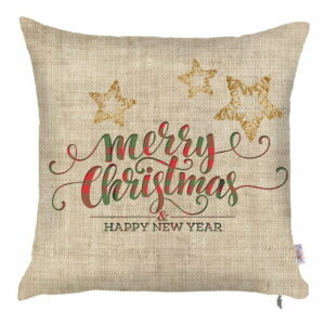 Vianočná obliečka na vankúš Apolena Honey XMas