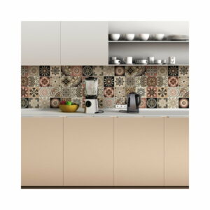 Sada 24 nástenných samolepiek Ambiance Wall Stickers Tiles Piura