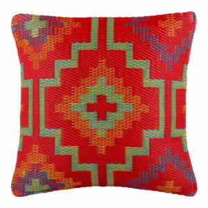 Oranžovo-fialový vonkajší vankúš Fab Hab Lhasa Orange & Violet