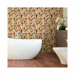 Sada 9 nástenných samolepiek Ambiance Wall Decal Tiles Mosaics Sanded Grade