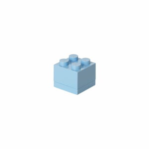 Svetlomodrý úložný box LEGO® Mini Box LEGO®