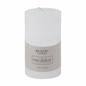Biela sviečka Baltic Candles Rustic