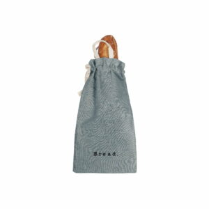 Látkový vak na chlieb s prímesou ľanu Linen Couture Bag Blue Sky