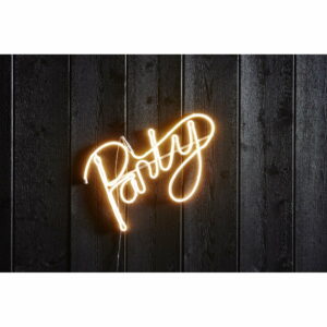 Nástenná neónová svetelná dekorácia Best Season Flatneon Party Best Season