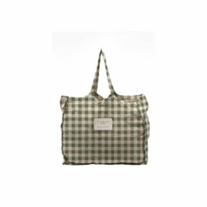 Látková taška Linen Couture Linen Bag Green Vichy Linen Couture