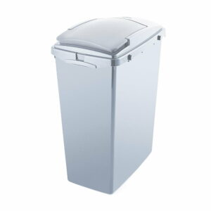 Sivý odpadkový kôš z recyklovaného plastu Addis Eco Range