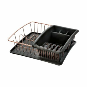 Odkvapávač s podložkou v medenej farbe Metaltex Metaltex