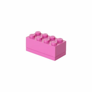 Ružový úložný box LEGO® Mini Box LEGO®